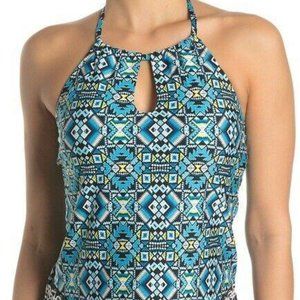 Laundry By Shelli Segal Pattern Keyhole Tankini